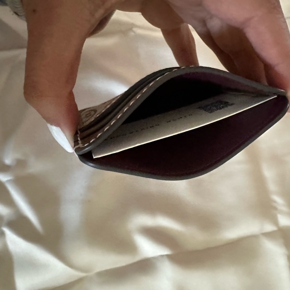 New Tory. Burch T monogram cardholder brown - Picture 3 of 3